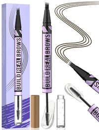 iMethod 2-in-1 Eyebrow Pen & Spoolie Brush with Eyebrow Gel