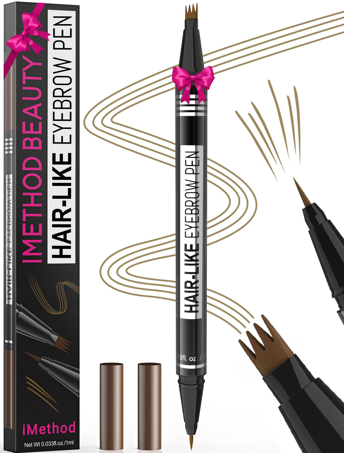 iMethod 2-in-1 Hair-Like Eyebrow Pen for Microblading Brows