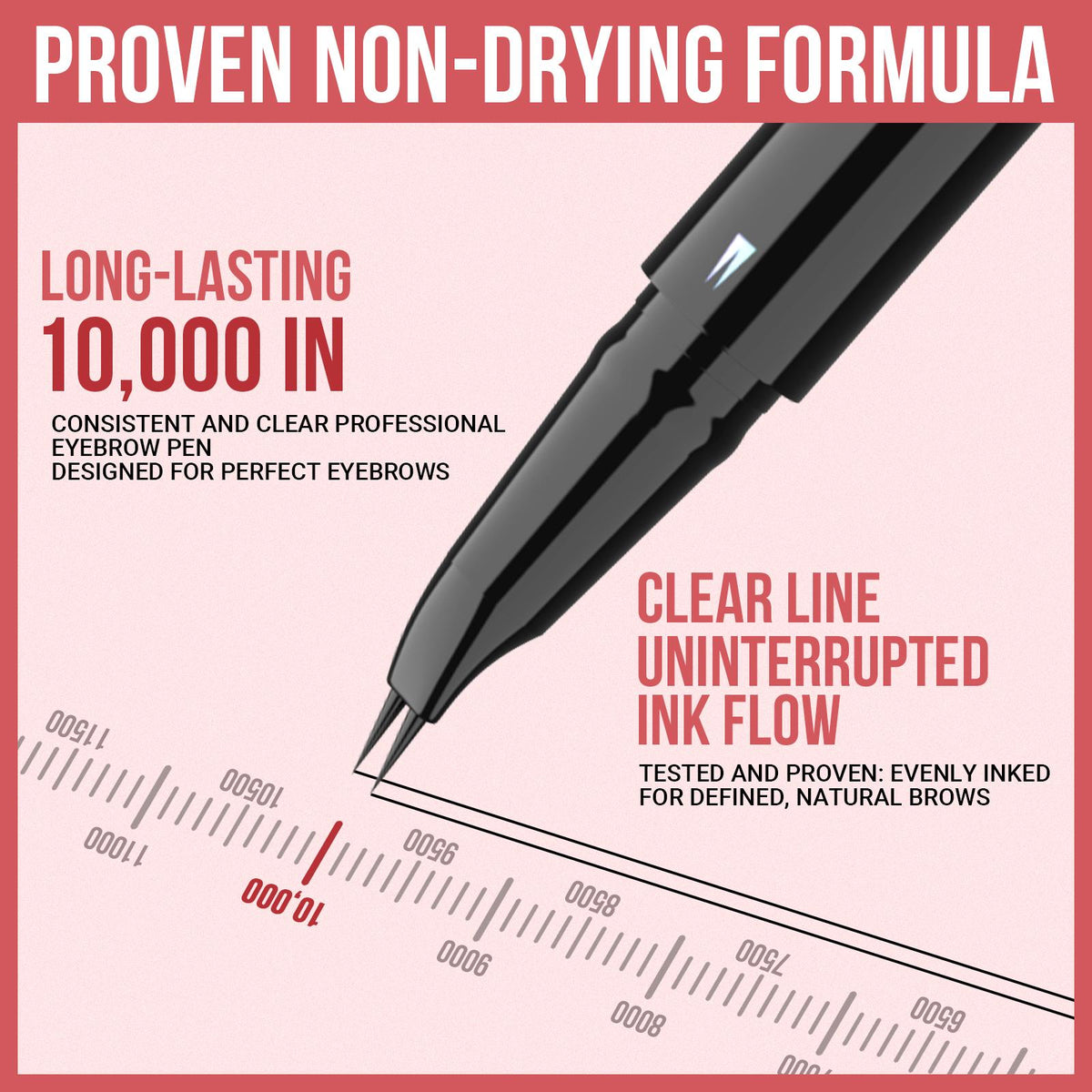 iMethod Curved Eyebrow Pen - Eyebrow Pencil, Brow Pencil 2-in-1 Dual-Ended Microblading Eyebrow Pen