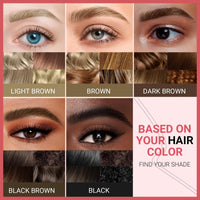 iMethod Curved Eyebrow Pen - Eyebrow Pencil, Brow Pencil 2-in-1 Dual-Ended Microblading Eyebrow Pen