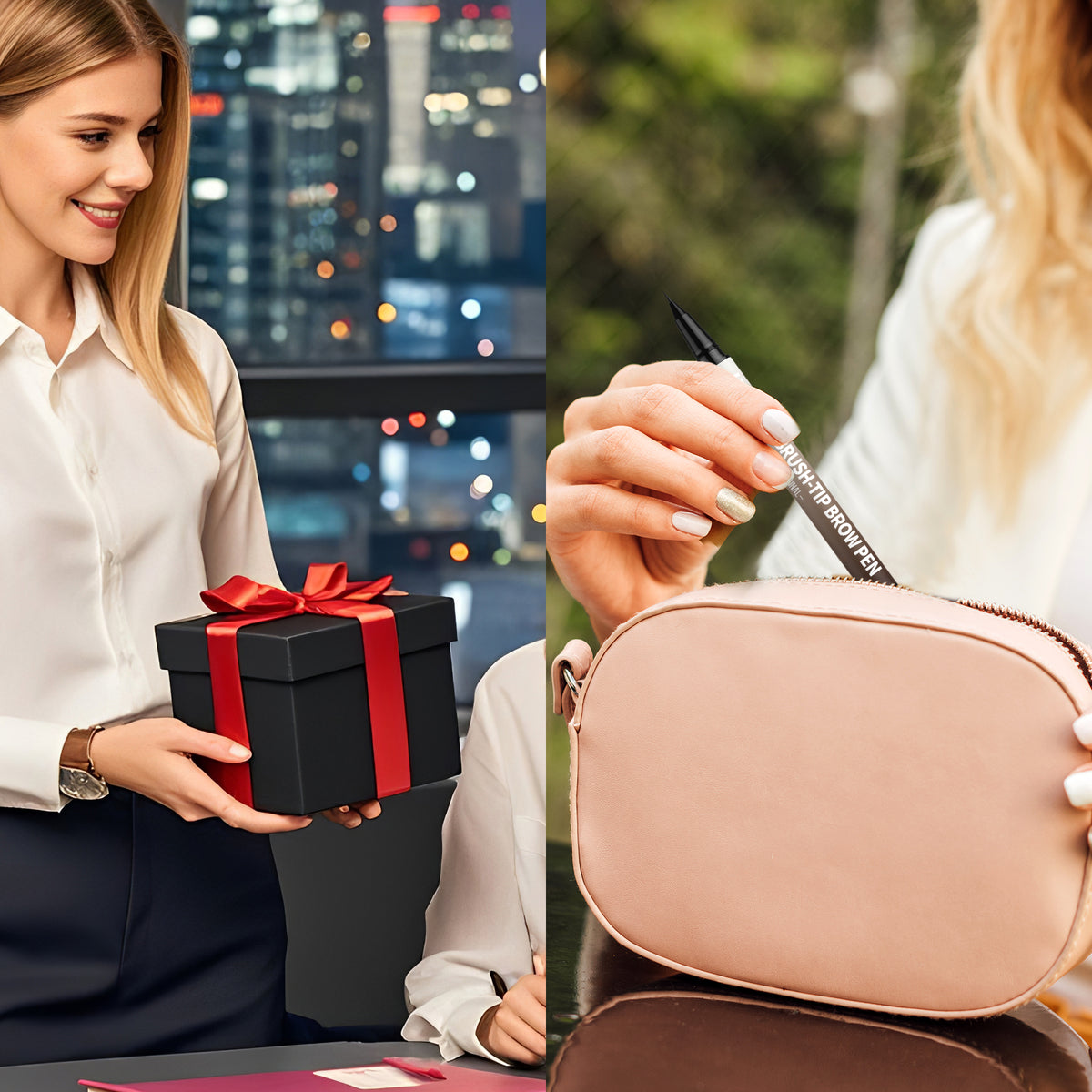 iMethod 2-in-1 Microblading Eyebrow Pen with Square Brush