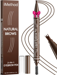 iMethod 2-in-1 Liquid Eyebrow Pen & Spoolie Brush