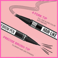 iMethod Eyebrow Pen - Eyebrow Pencil Magical 2-in-1 Eye Brow Pencils for Women