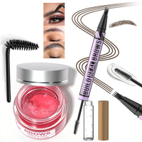 iMethod  2-in-1 Eyebrow Pen & Brow Gel Lock Set