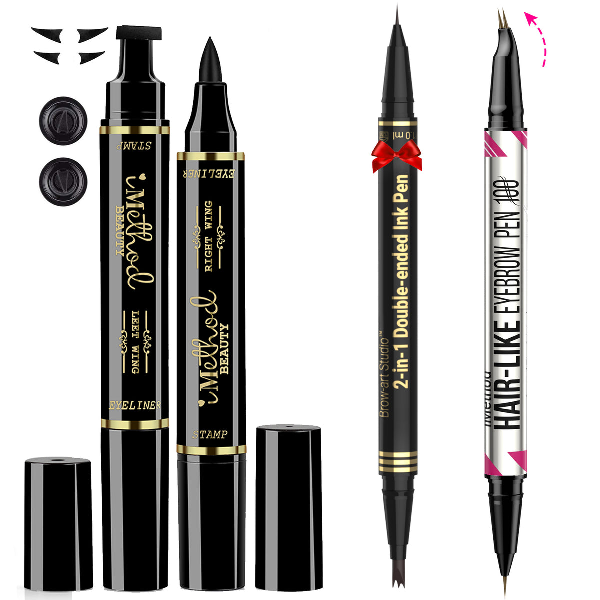 iMethod 2-in-1 Eyebrow Pen & Eyeliner Stamp Kit