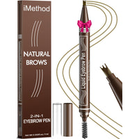 iMethod 2-in-1 Liquid Eyebrow Pen & Spoolie Brush