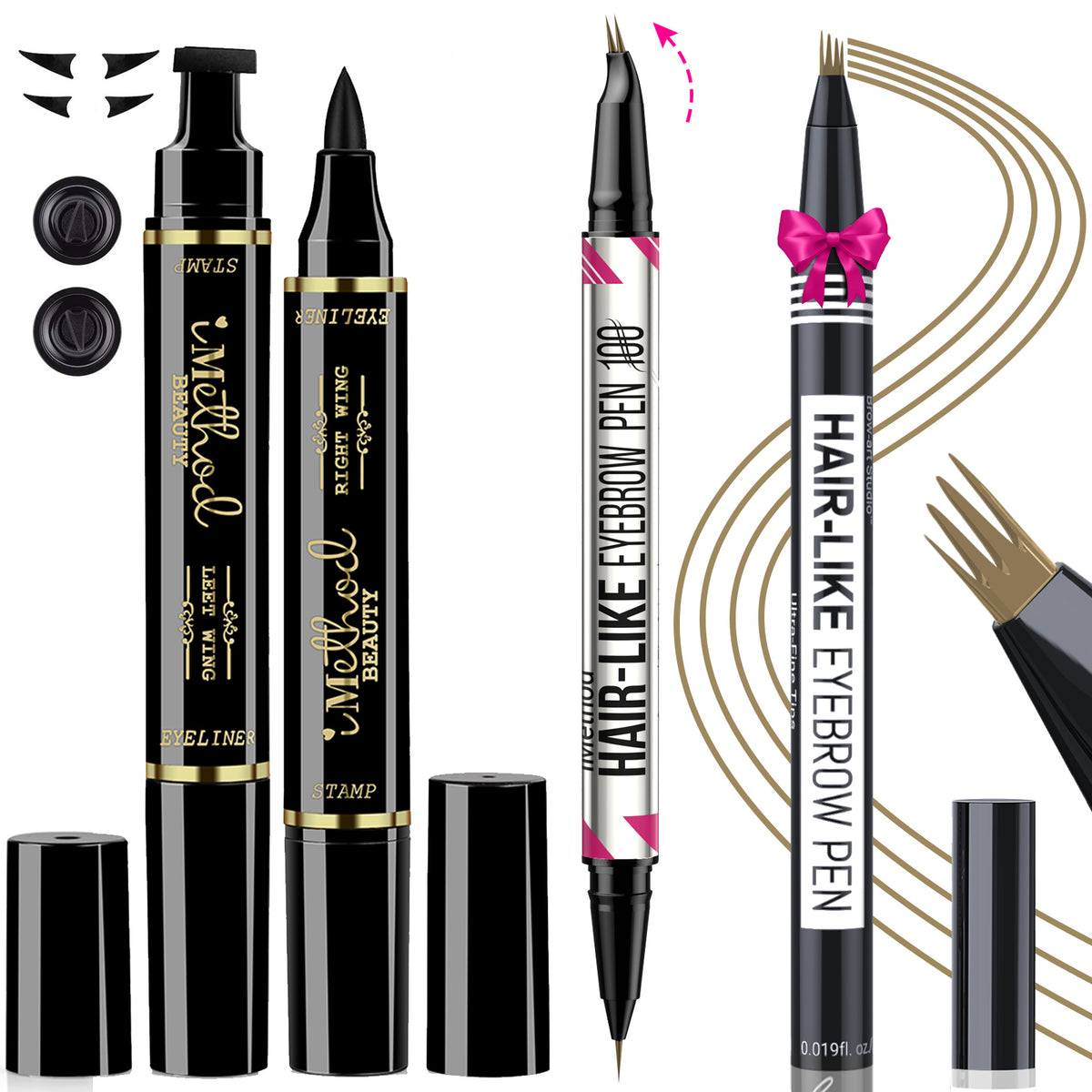 iMethod Curved Brow & Wing Stamp Pro Set