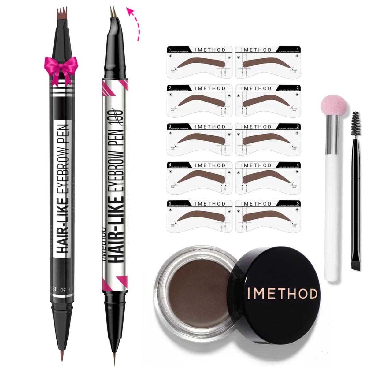 iMethod Eyebrow Pencial, Stamp & Pomade Pro Set