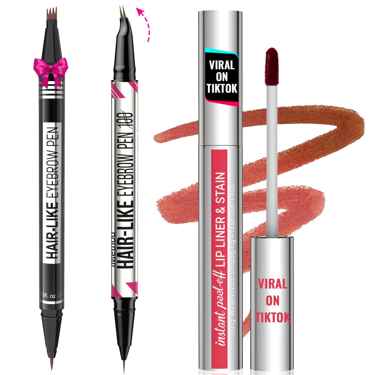 iMethod Natural Hair-Like Brows + Lip Stain Kit