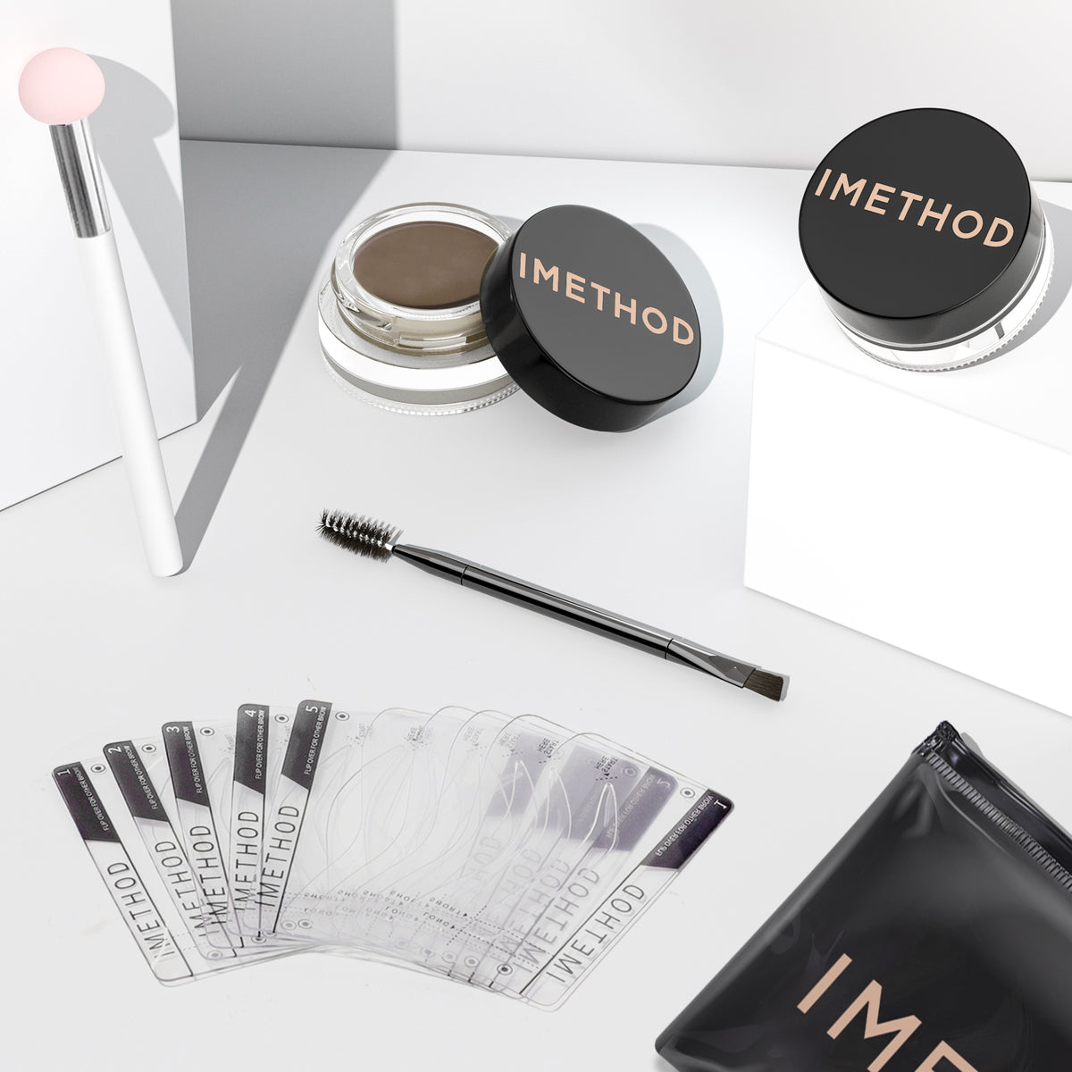 iMethod Eyebrow Stencils & Eyebrow Pomade Kit