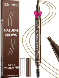 iMethod 2-in-1 Liquid Eyebrow Pen & Spoolie Brush