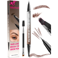 iMethod 2-in-1 Microblading Eyebrow Pen with Square Brush