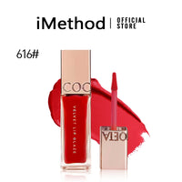 iMethod Velvet Lip Glaze Soft Matte Liquid Lipstick Intense Color Smudge-Proof & Waterproof Comfortable Hydrating Shea Butter Vegan Gloss Lipgloss (Copy)