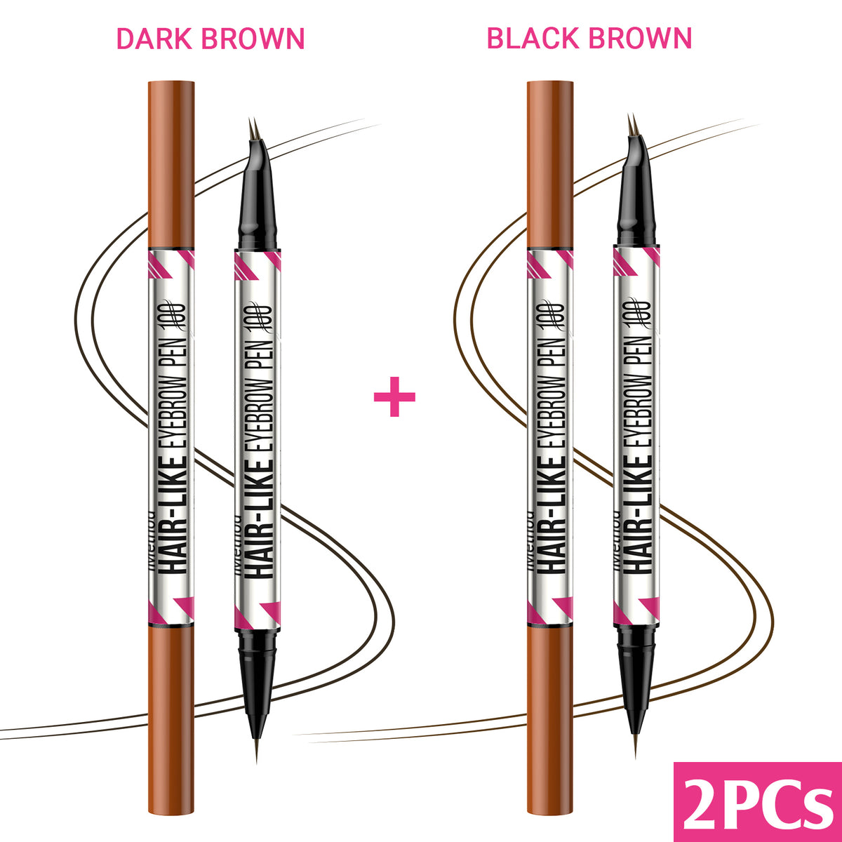 2-in-1 iMethod Curved Eyebrow Pencil