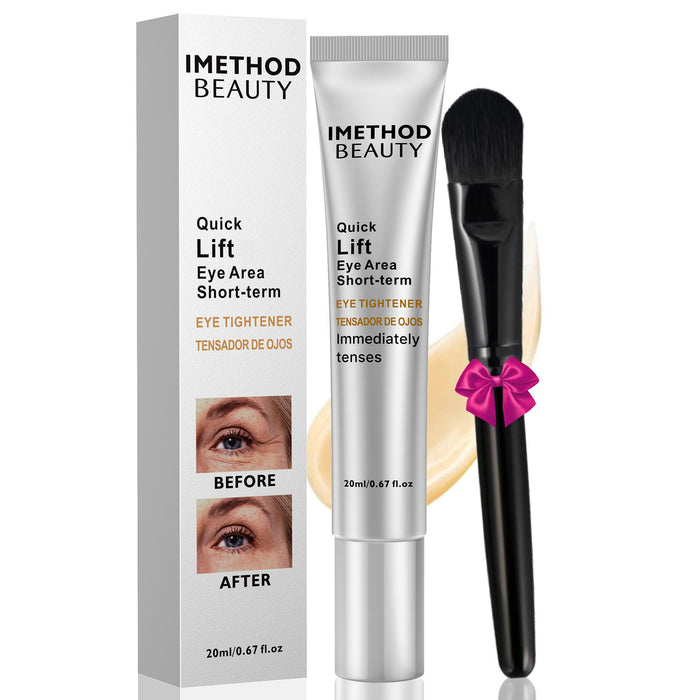 iMethod Perfection Eye Tightener - Temporary Eye Tightener Cream, Under Eye Cream, Instant Firming Formula for Fine Lines & Wrinkles, 20ml