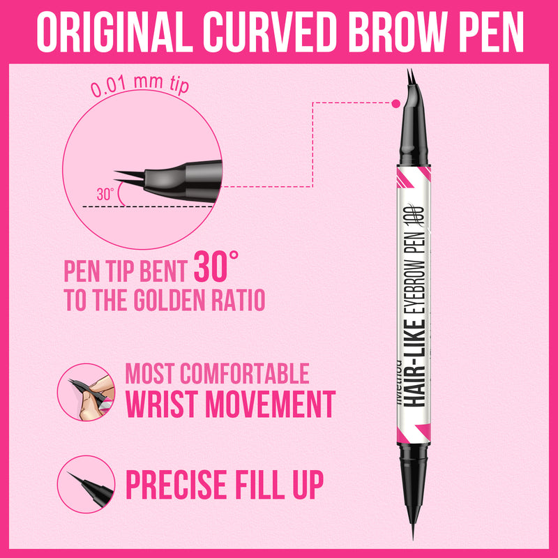 iMethod 2-in-1 Eyebrow Pen & Stamp Stencil Kit