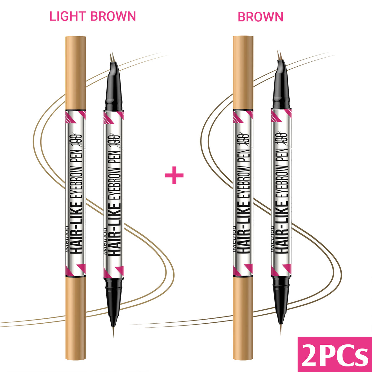 2-in-1 iMethod Curved Eyebrow Pencil