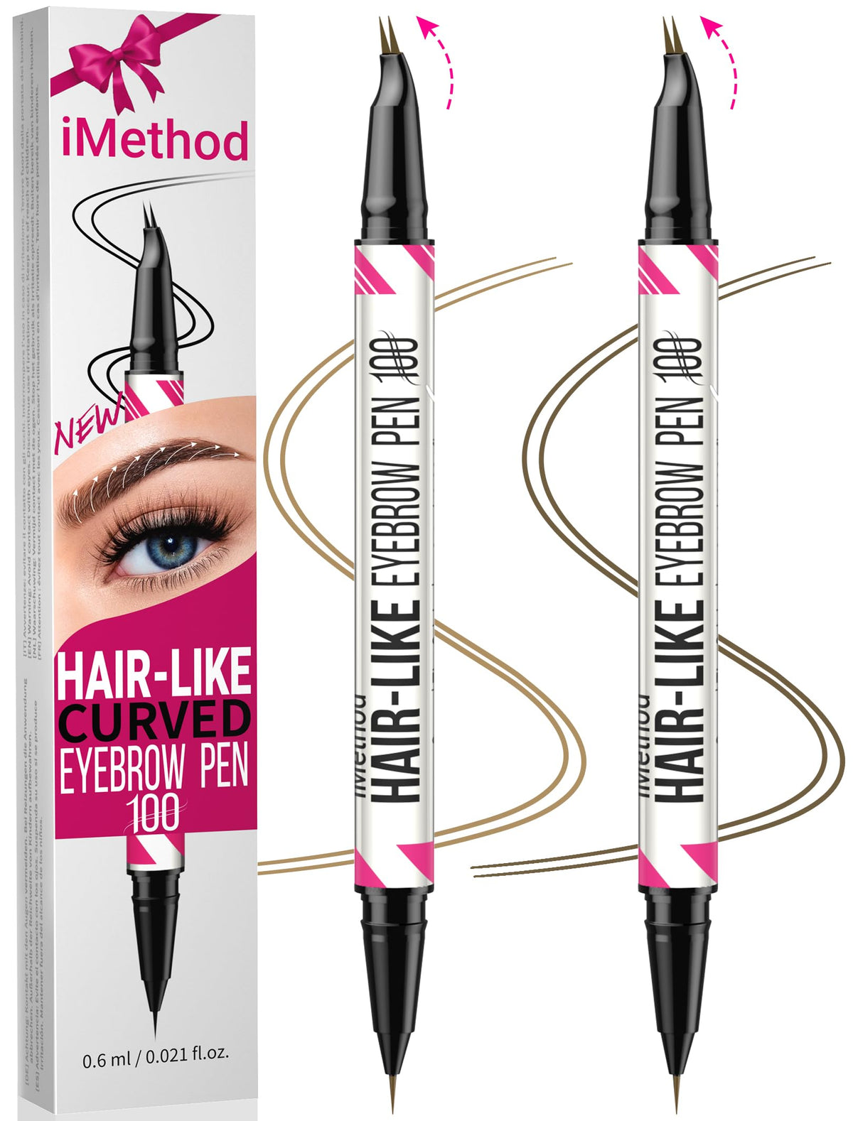 iMethod 2-in-1 Curved Eyebrow Pen