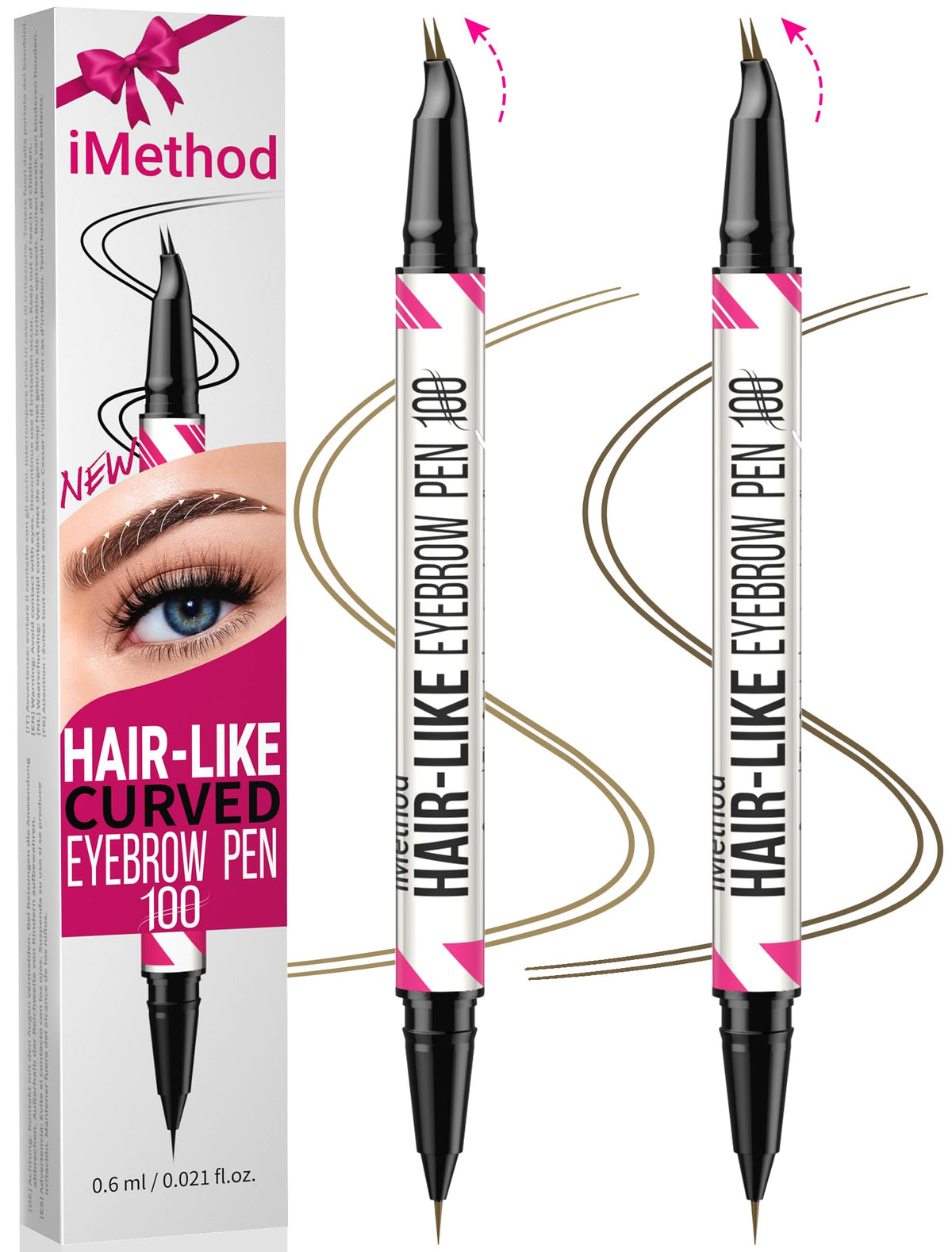 iMethod 2-in-1 Curved Eyebrow Pen