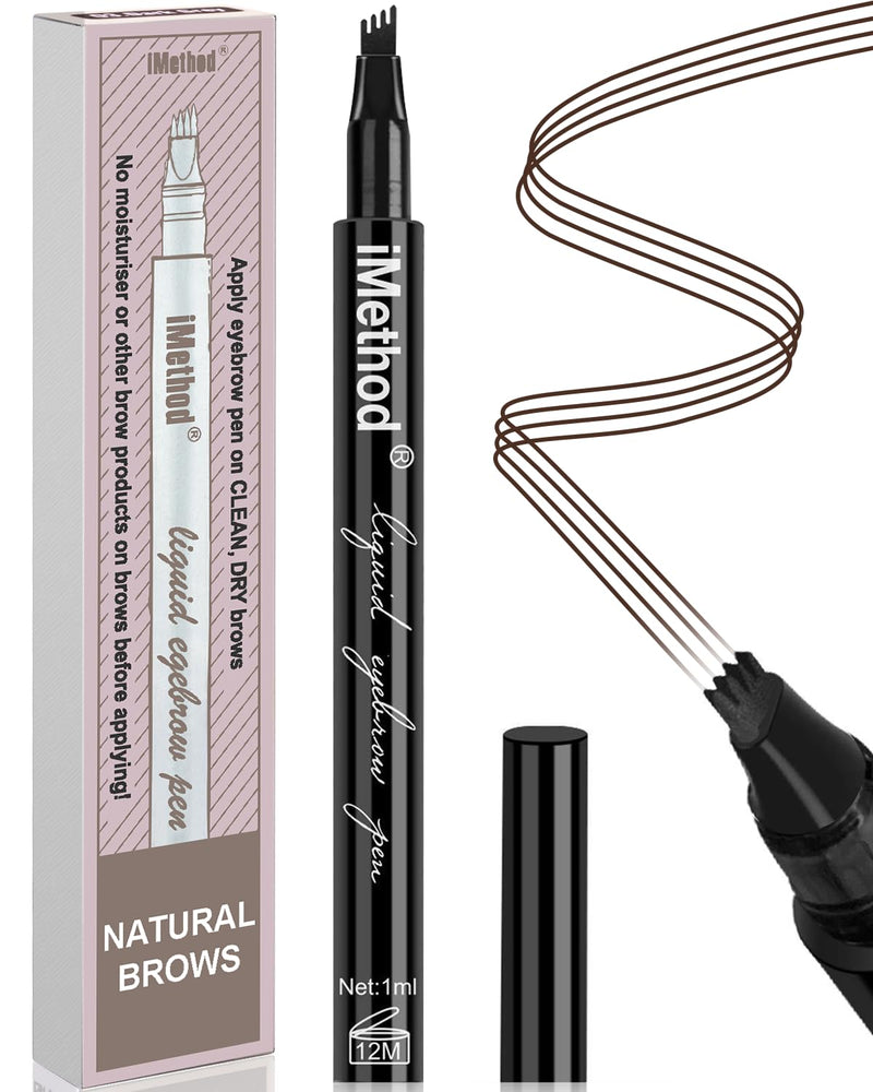 iMethod Eyebrow Pen - iMethod Eyebrow Pencil with a Micro-Fork Tip Applicator