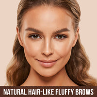 iMethod 6D Hair-Like Finish Multi-Use Unisex 2-in-1 Brows & Beard Pen, Waterproof Wear, Smudge-Proof, 3ML Long-Lasting Ink for Natural Fuller Look