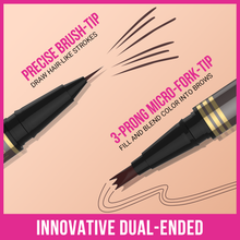 Load image into Gallery viewer, 2-in-1 Dual-Ended Eyebrow Pen