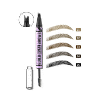 iMethod 2-in-1 Eyebrow Pen & Spoolie Brush with Eyebrow Gel