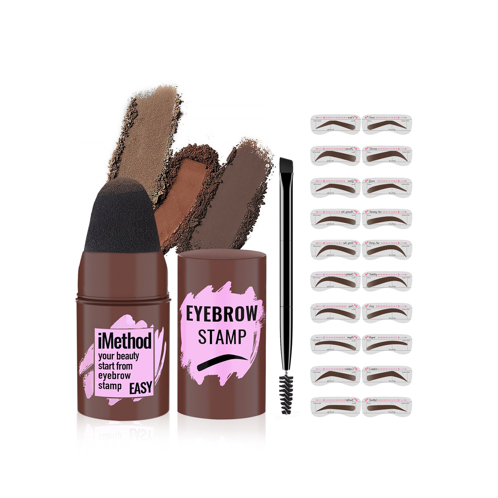 iMethod Eyebrow Stamp & Eyebrow Stencils Kit – imethodbeauty