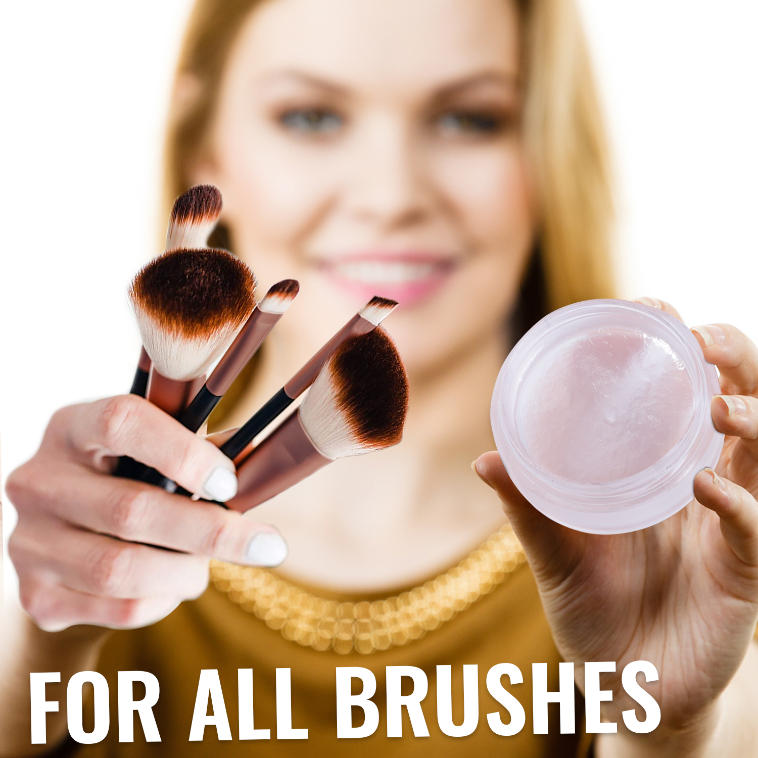 Beauty school: makeup brush cleaners